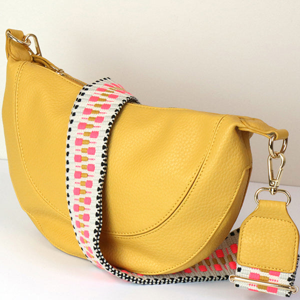 a35) P.O.M. Mustard Yellow Vegan Leather Shoulder Crossbody a35) P.O.M. Mustard Yellow Vegan Leather Shoulder Crossbody