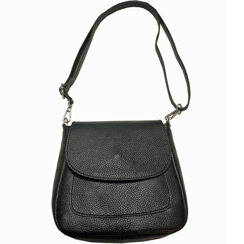 (1b) Your Bag Heaven Tan Leather Crossbody Shoulder Bag