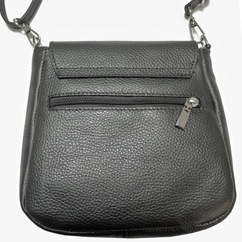 (1b) Your Bag Heaven Tan Leather Crossbody Shoulder Bag