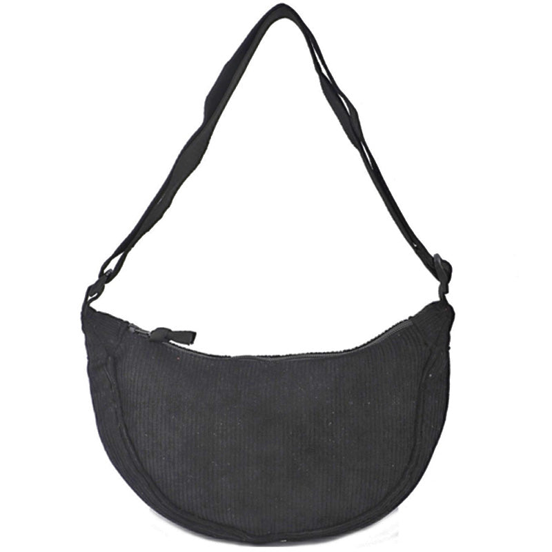 (1c) Your Bag Heaven Black Crossbody Shoulder Bag