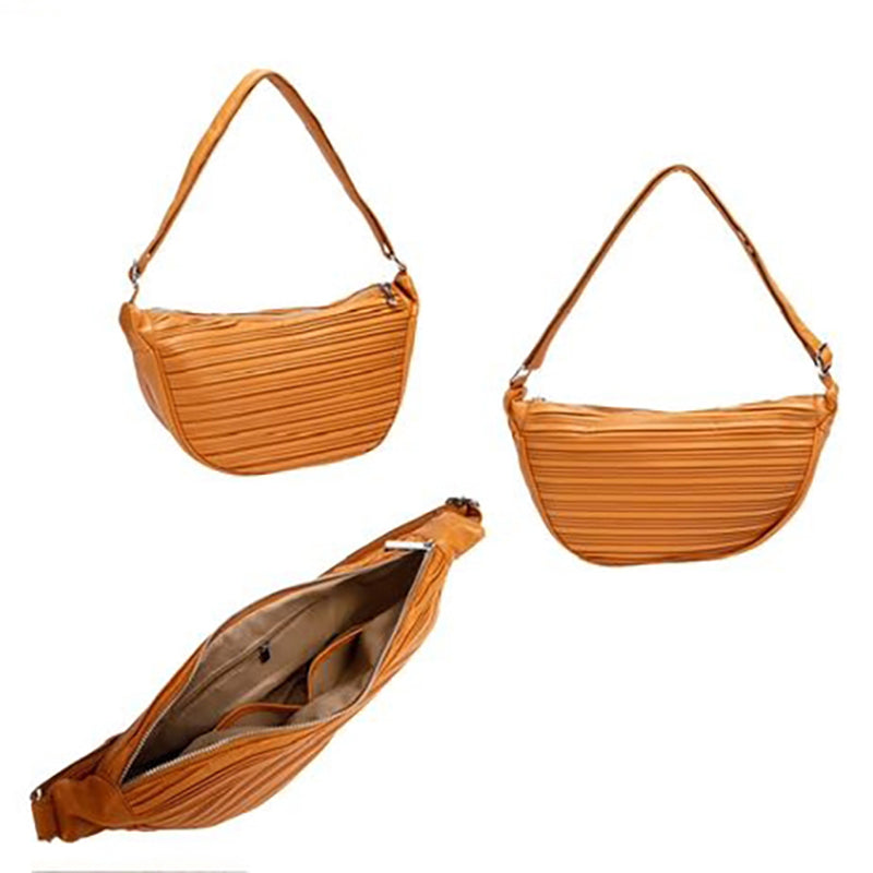 (1c) Your Bag Heaven Cranberry Red Crossbody Shoulder Bag