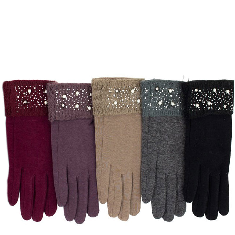 (e3) Bag Heaven Mauve Pearl Ladies Gloves