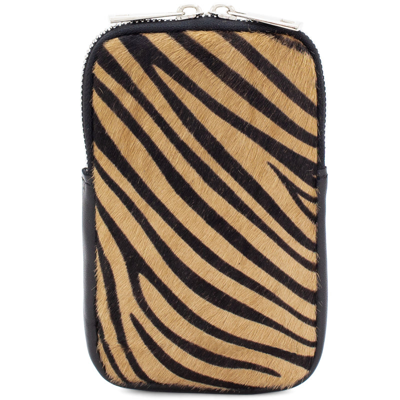 (b2) Your Bag Heaven Animal Print Leather Crossbody Shoulder Phone Bag