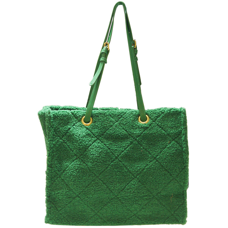 (a)Your Bag Heaven Green Shoulder Tote Bag