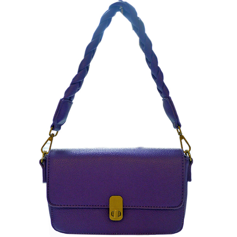 (a2) Your Bag Heaven  Purple Crossbody Shoulder Bag Clutch Bag