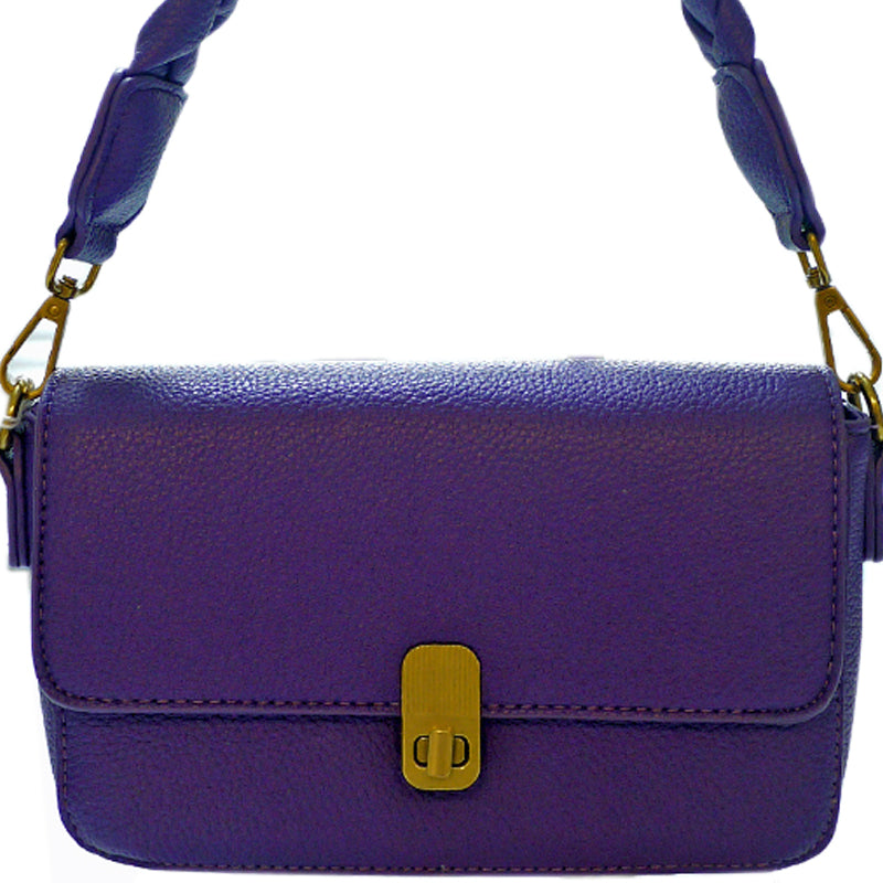 (a2) Your Bag Heaven  Purple Crossbody Shoulder Bag Clutch Bag