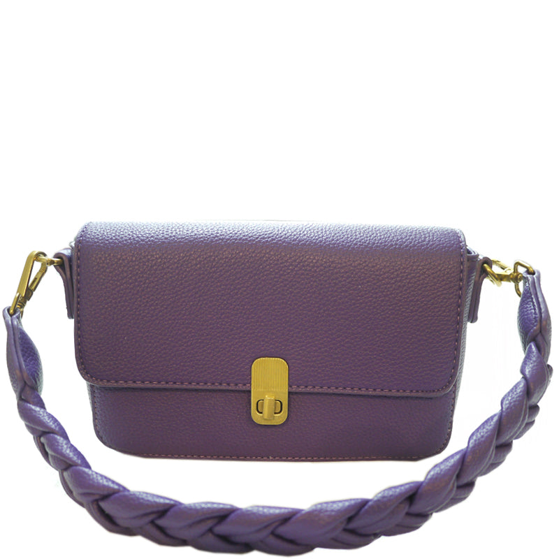 (a2) Your Bag Heaven  Purple Crossbody Shoulder Bag Clutch Bag