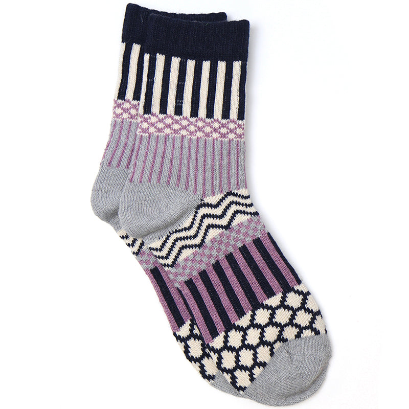 (b) P.O.M Soft Nordic Multicoloured One Size Socks