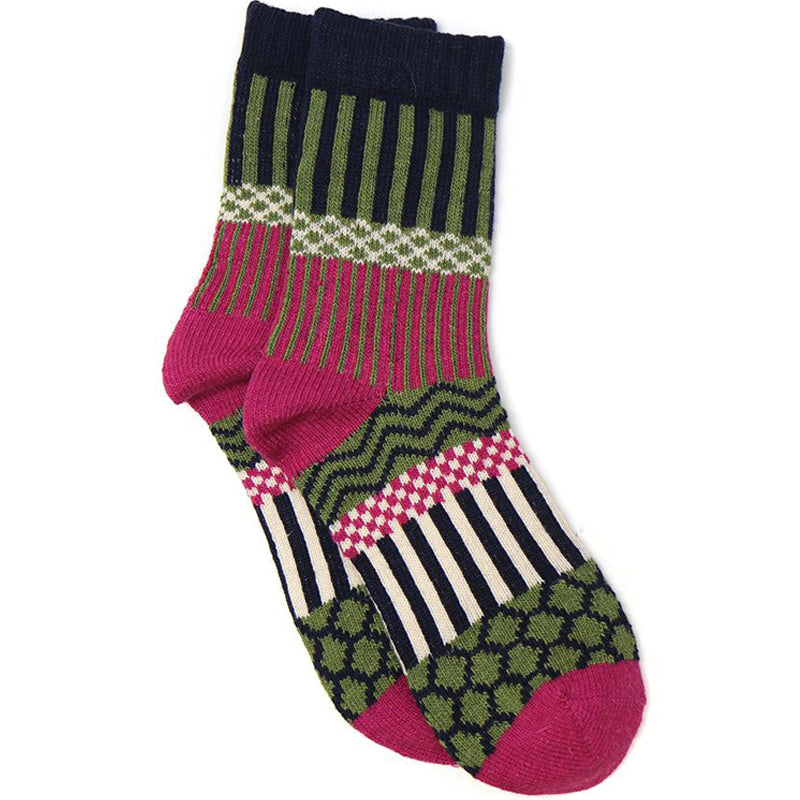 (b) P.O.M Soft Nordic Multicoloured One Size Socks