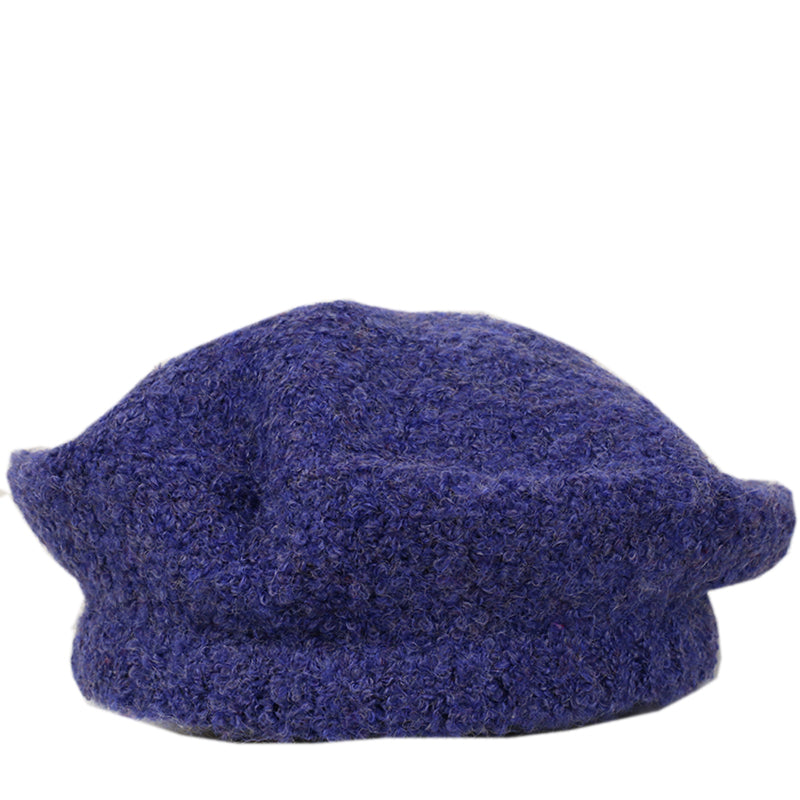 (a9) P.O.M Blue Boucle Beret