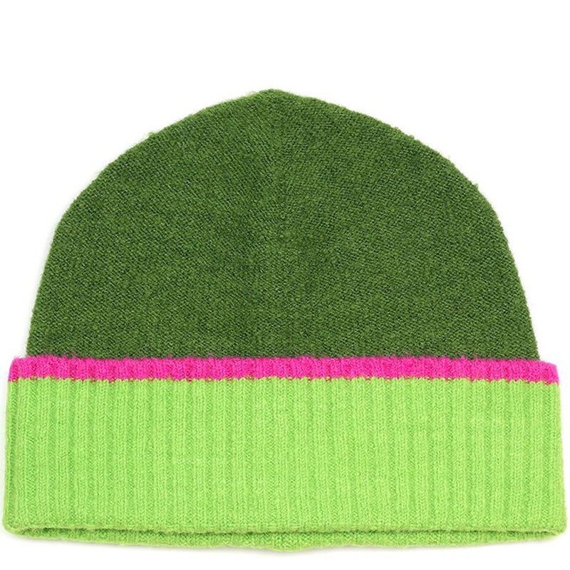 (a1c) P.O.M Beanie Hat Dark Green