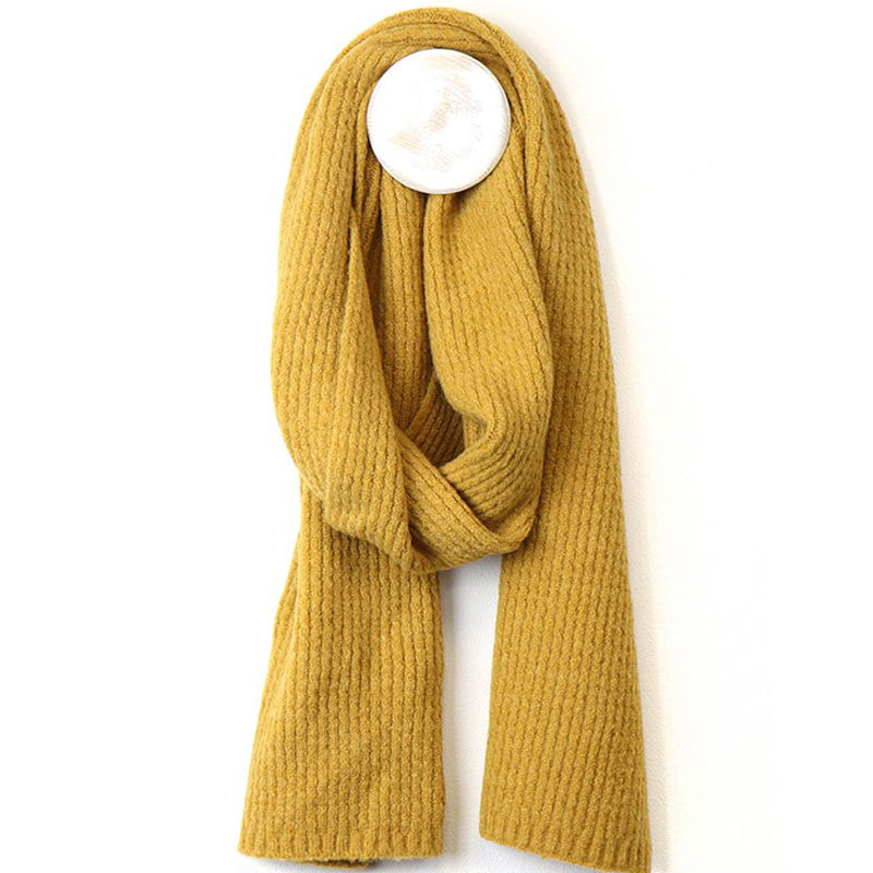 (a1a) P.O.M Long Scarf Mustard