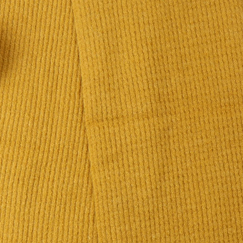 (b7) P.O.M Long Scarf Mustard