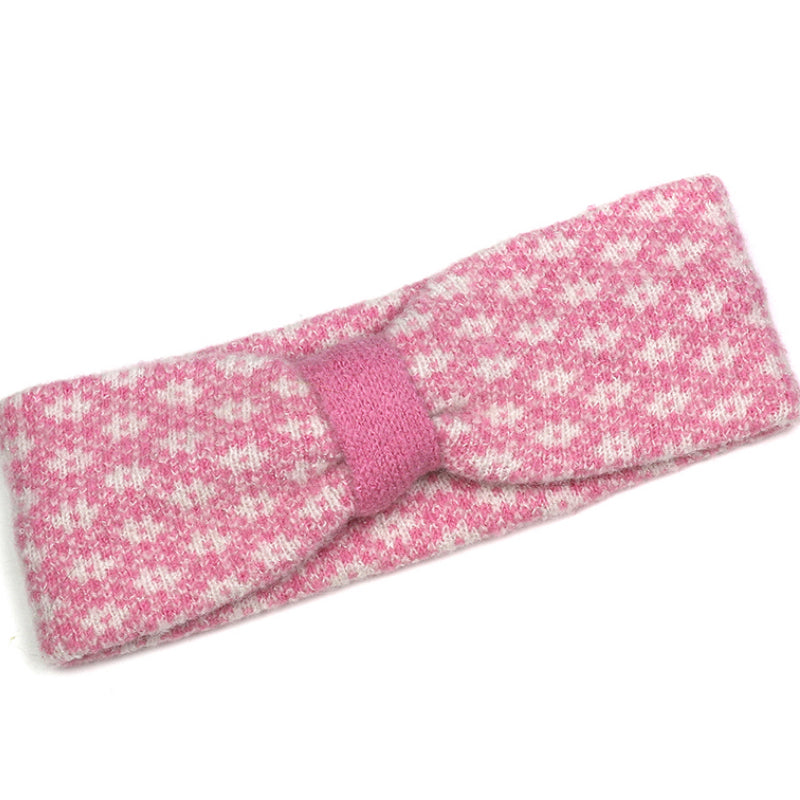 (b7) P.O.M Scandi Pink Knit Headband