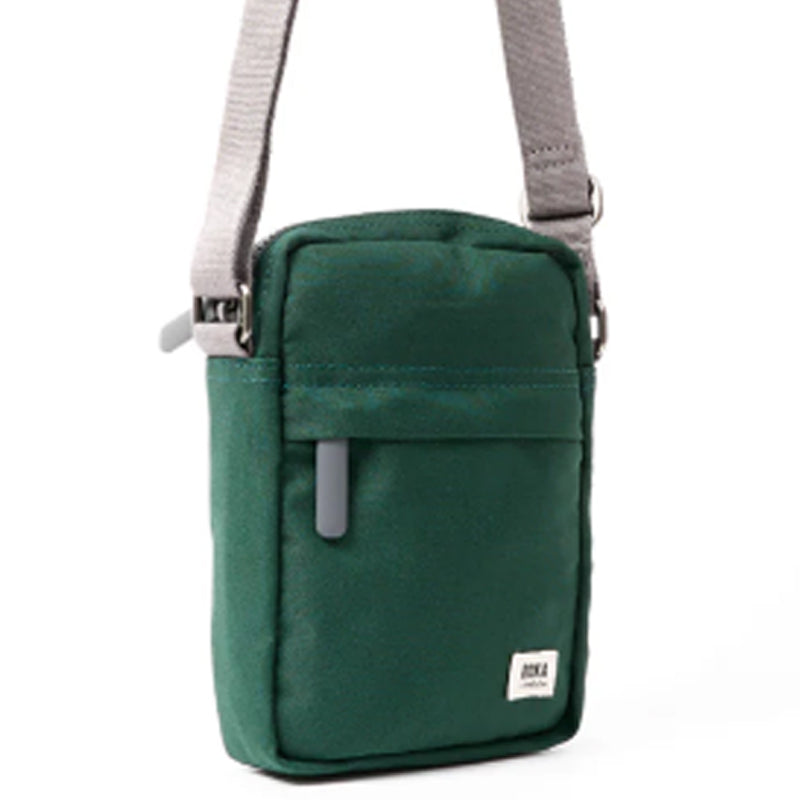 Roka Bond Forest Green Crossbody Shoulder Bag Vegan Sustainable Product