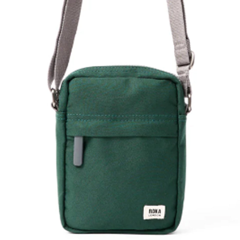 Roka Bond Forest Green Crossbody Shoulder Bag Vegan Sustainable Product