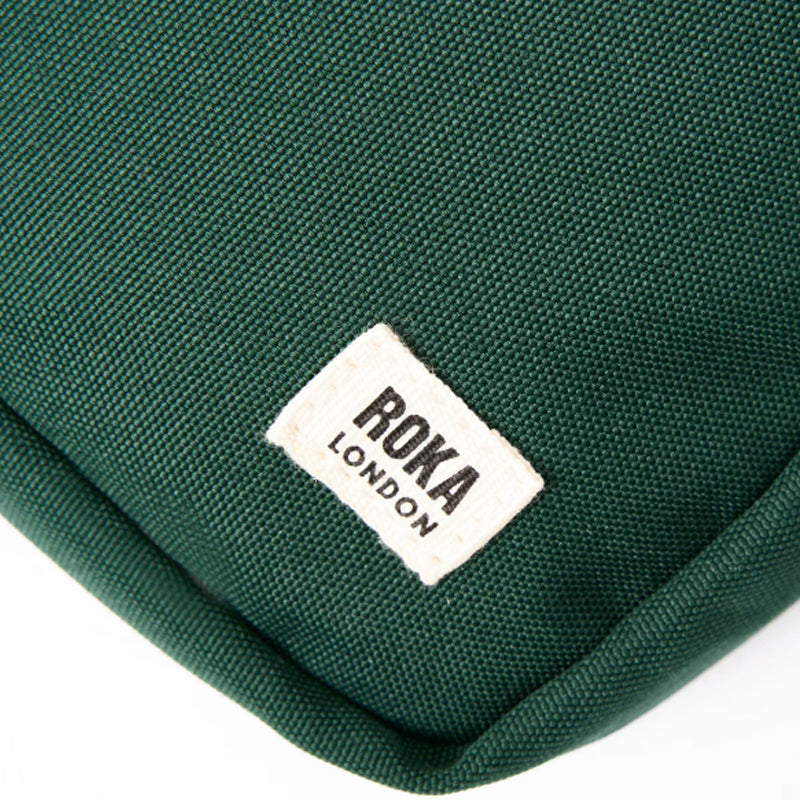 Roka Bond Forest Green Crossbody Shoulder Bag Vegan Sustainable Product
