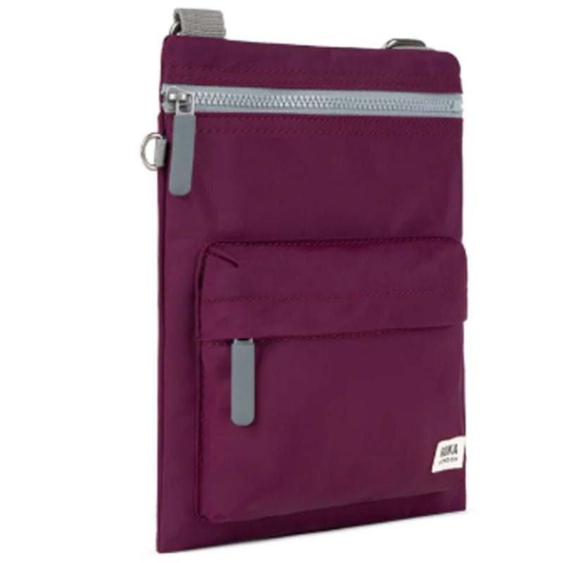 Roka Chelsea (M) Royal Burgundy Crossbody Shoulder Bag Vegan Sustainable Product