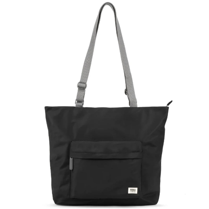 Roka Trafalgar M Black Ladies Mens Shoulder Tote Bag Vegan Sustainable Product