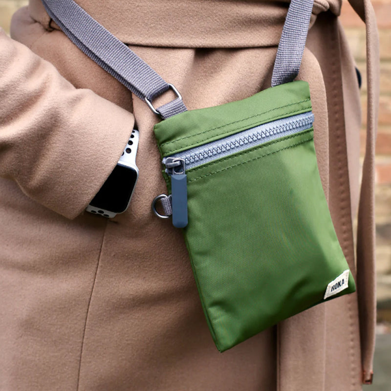 Roka Chelsea Avocado Crossbody Shoulder Bag Vegan Sustainable Product