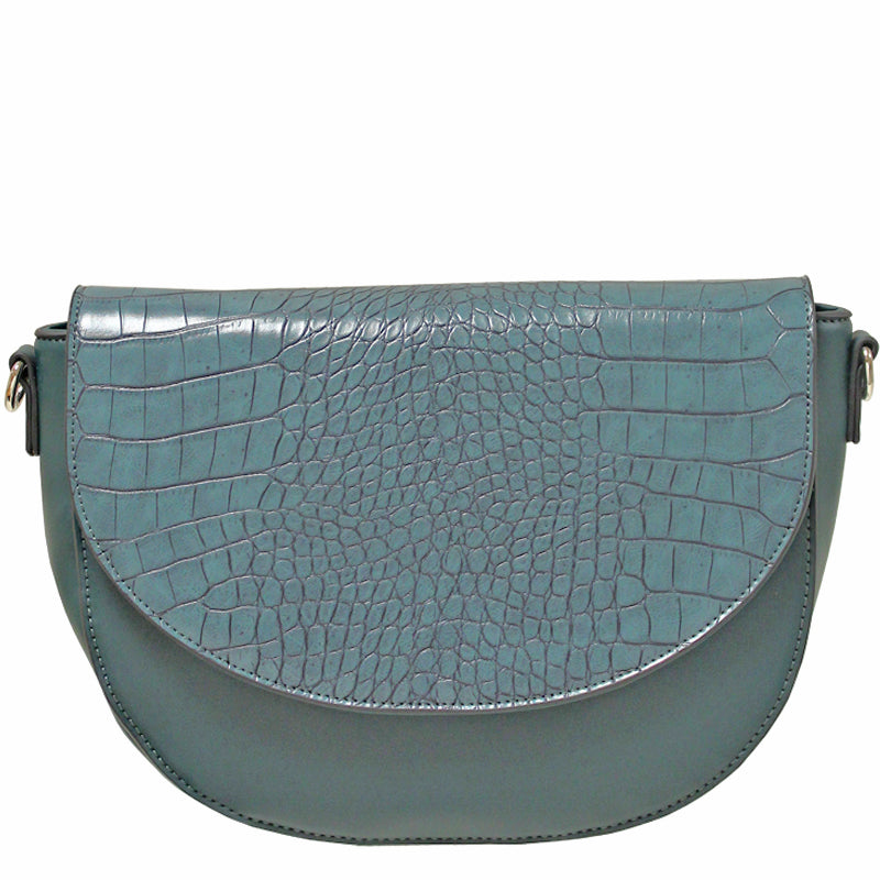 (a1) Your Bag Heaven Teal Crossbody Shoulder Bag