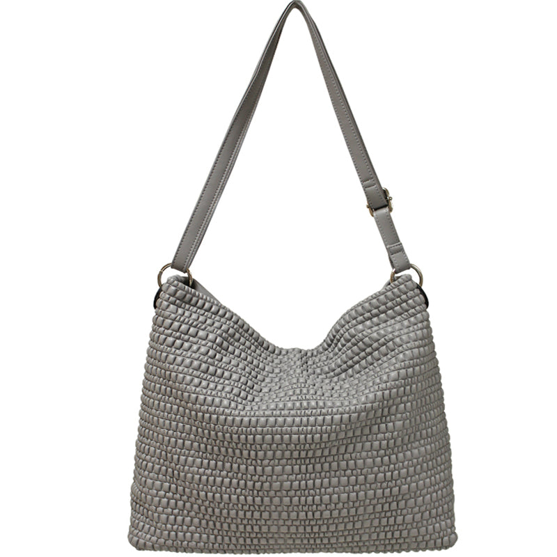 (a2) Your Bag Heaven Grey Crossbody Shoulder Bag