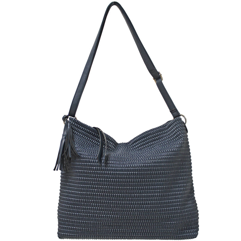 (a2) Your Bag Heaven Navy Blue Crossbody Shoulder Bag