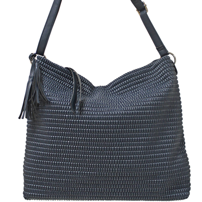 (a2) Your Bag Heaven Navy Blue Crossbody Shoulder Bag