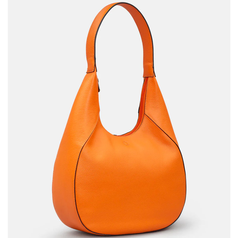 a1 Yoshi Orange Soft Leather Shoulder Bag