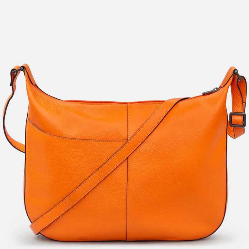 A5) Yoshi Orange Soft Leather Cross Body Bag Shoulder Bag – Your