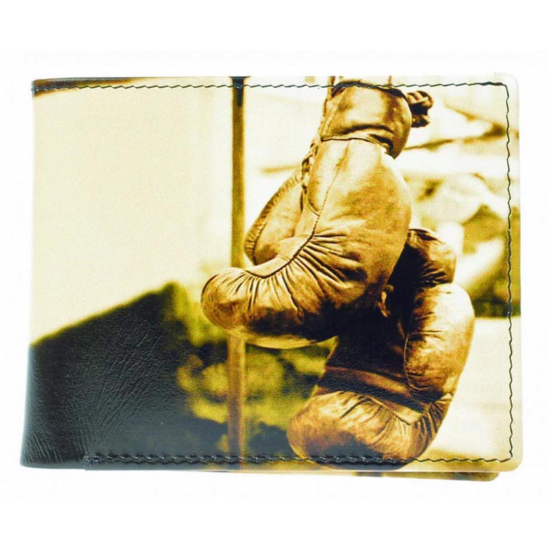 (c) Golunski Leather Boxing Glove Credit Card Notecase Wallet