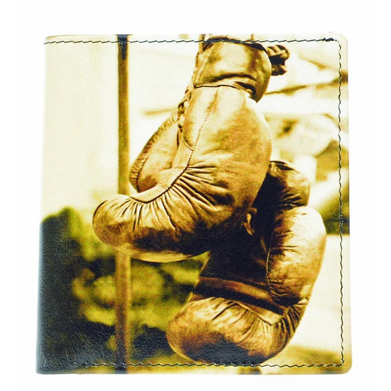 Golunski (1f) Leather Boxing Coin Section Credit Card Notecase