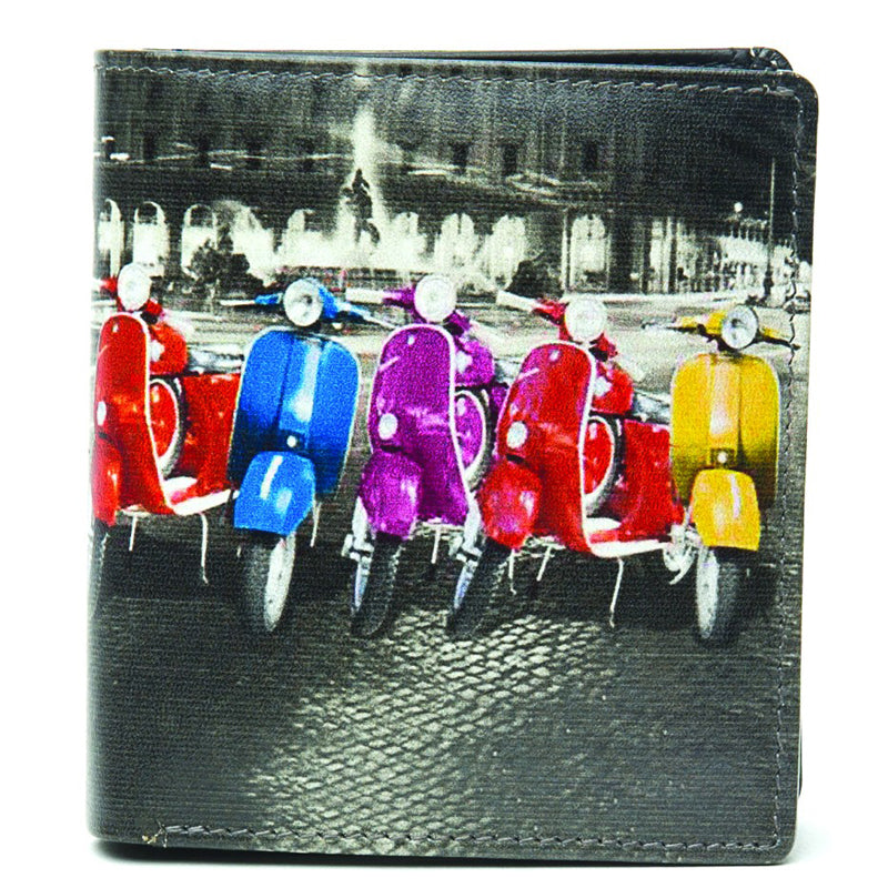 Golunski (1f) Leather Scooter Coin Section Credit Card Notecase