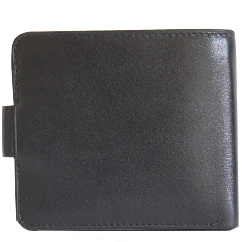 (a4) Golunski Black Leather Credit Card Notecase