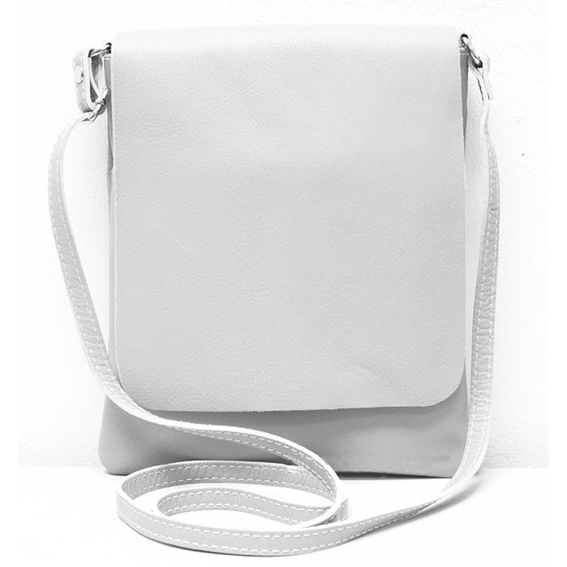 (b2) Your Bag Heaven White Leather Crossbody Shoulder Bag