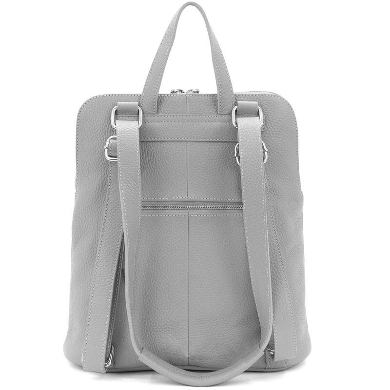 (a4a) Your Bag Heaven Backpack Crossbody Shoulder Bag Mustard Leather