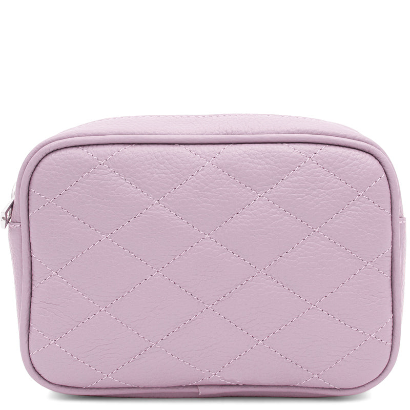 Your Bag Heaven (f2) Lilac Leather Crossbody Shoulder Bag