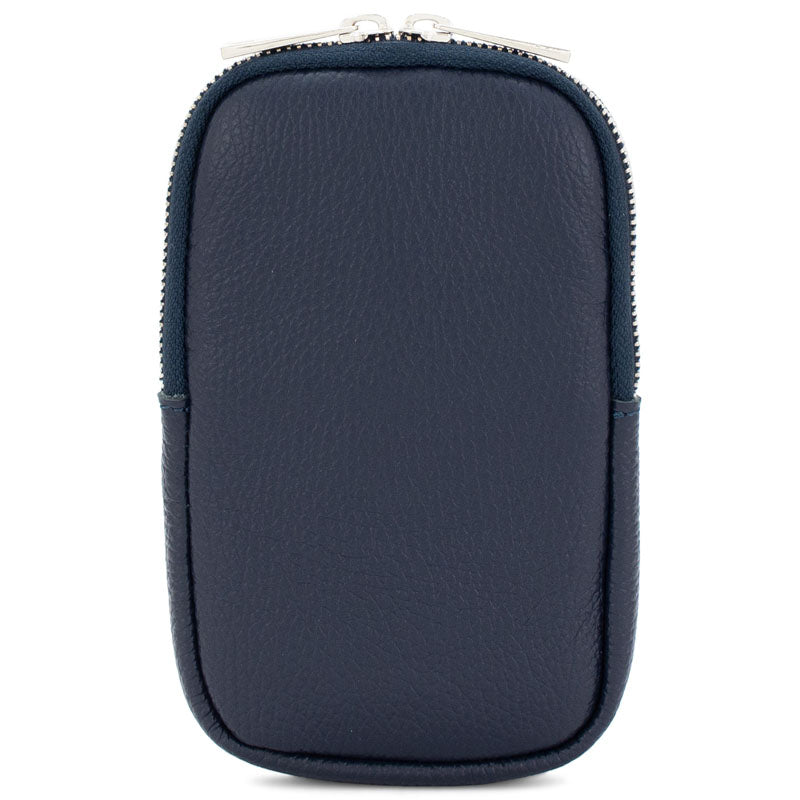 (a3) Your Bag Heaven (Black Grey Navy + 3 More Leather Crossbody Shoulder Phone Bag