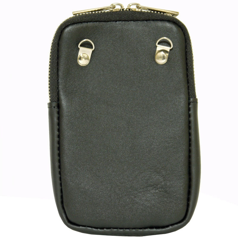 (b) Your Bag Heaven  Green Black Camo Leather Crossbody Shoulder Phone Bag