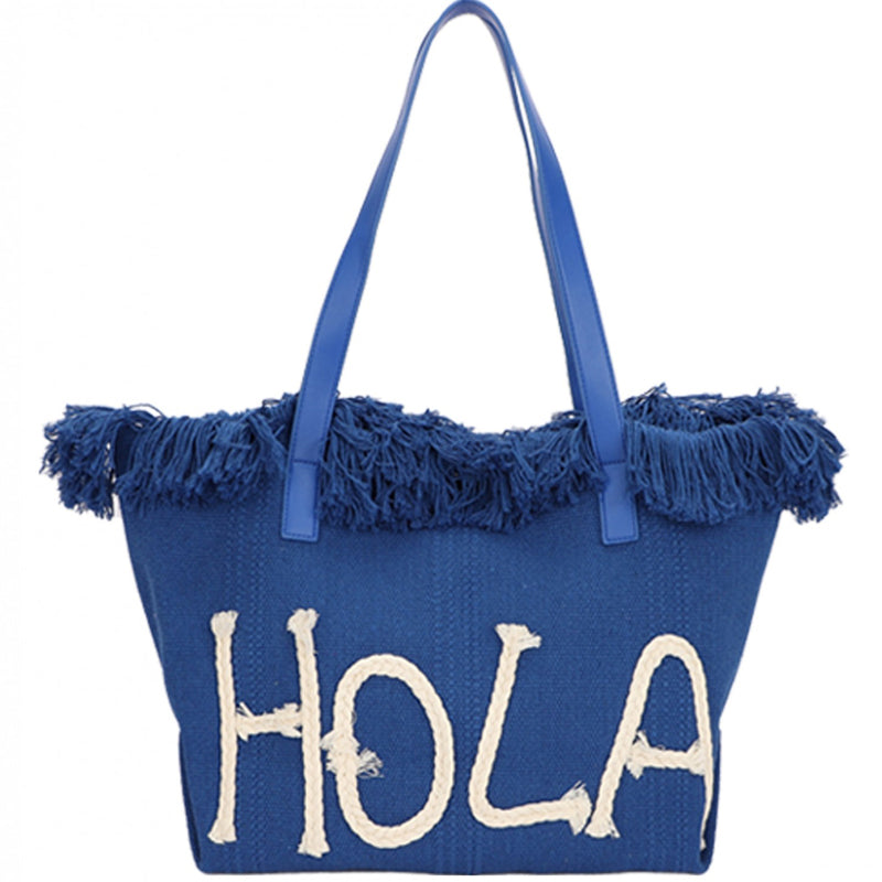 (a) Your Bag Heaven Blue Shoulder Holiday Beach Bag