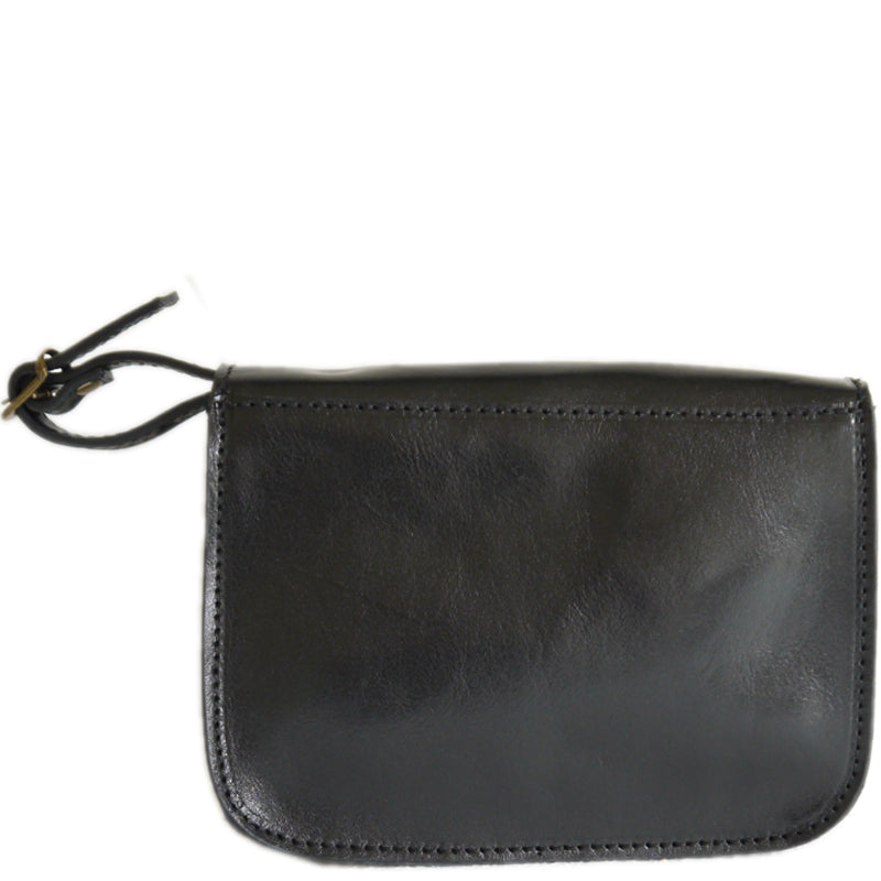 Your Bag Heaven Black Leather Crossbody Shoulder Bag
