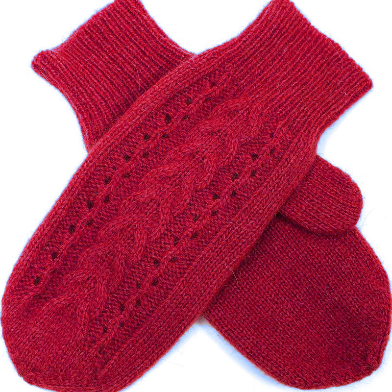 Bag Heaven (a2) Red Ladies Mittens