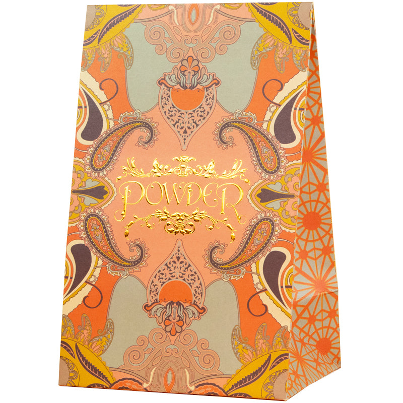 Powder Cosmetic Pouch Purse Turquoise Velvet