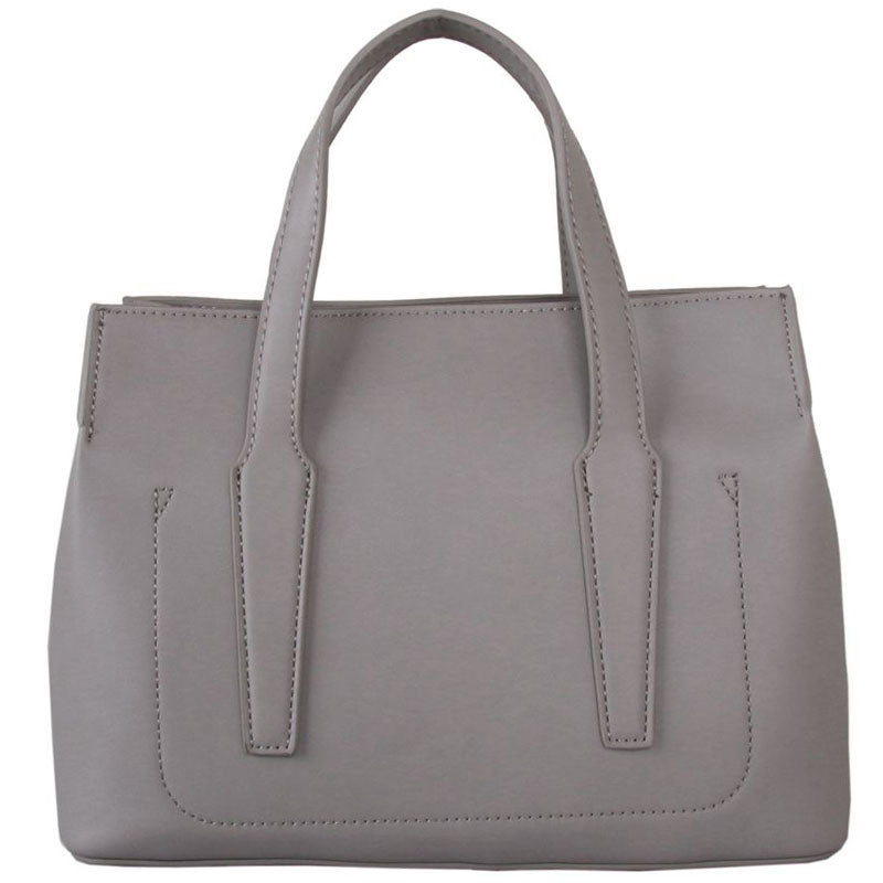 Vegan Crossbody Red Cuckoo Handbags A) Red Cuckoo Silver Vegan