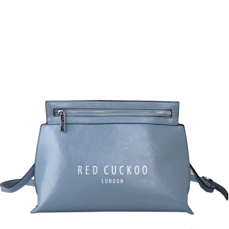 a5 Red Cuckoo Blue Vegan Crossbody Shoulder Bag