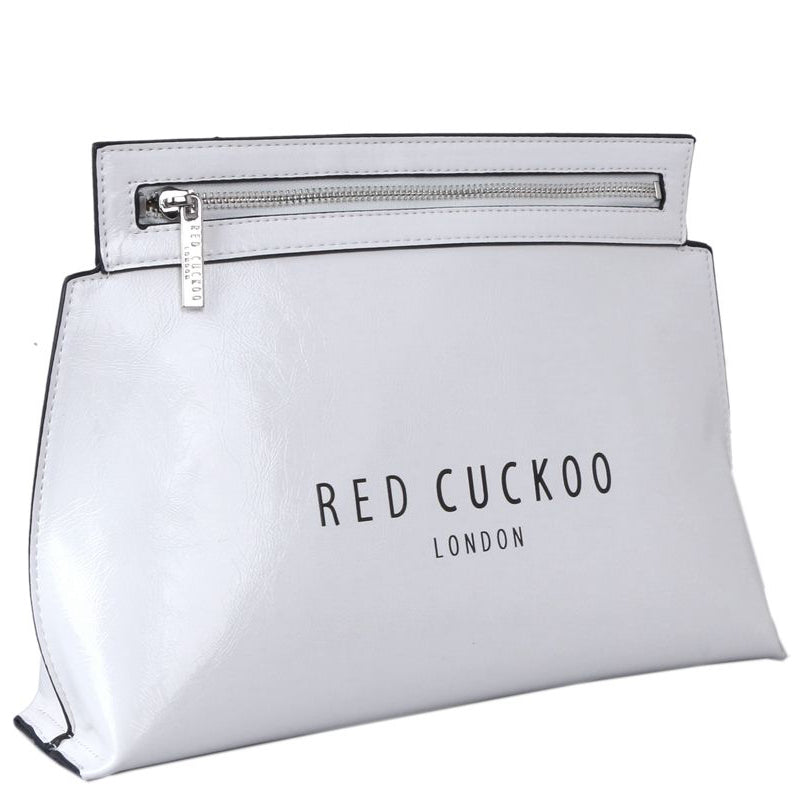 a6 Red Cuckoo White Vegan Crossbody Shoulder Bag