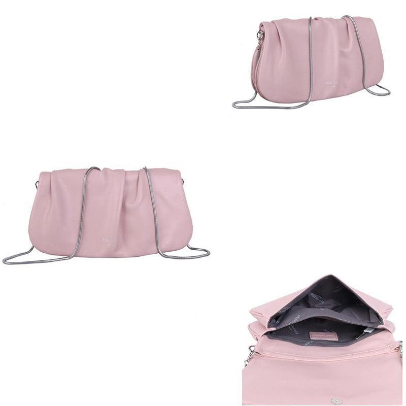 a1 Red Cuckoo Pink Vegan Clutch Bag Shoulder Bag