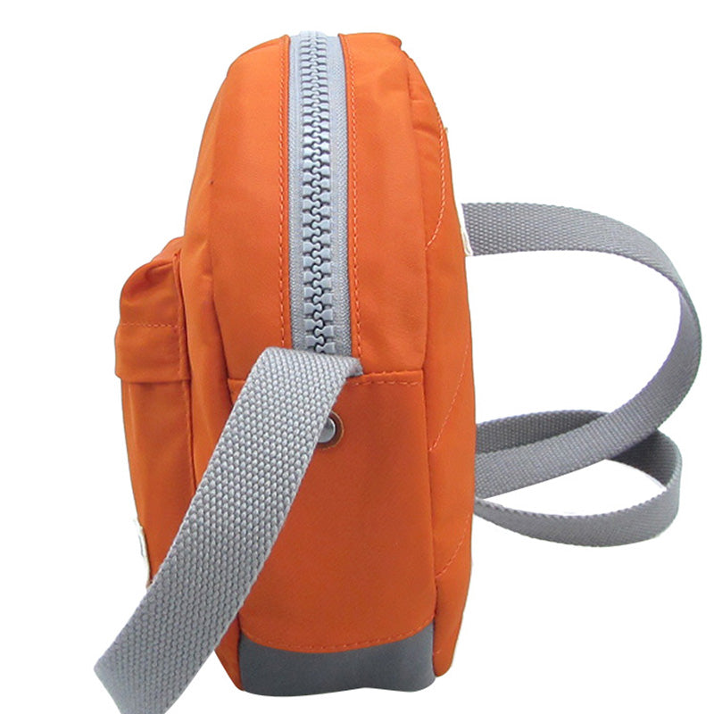 Roka Paddington (XB) Burnt Orange Crossbody Shoulder Bag Vegan Sustanable Product