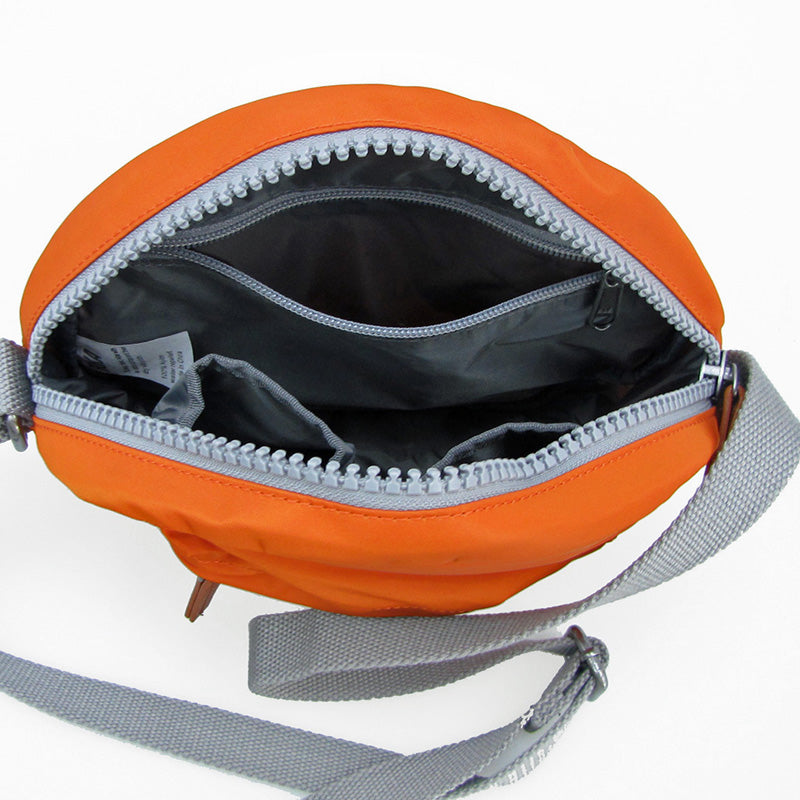 Roka Paddington (XB) Burnt Orange Crossbody Shoulder Bag Vegan Sustanable Product