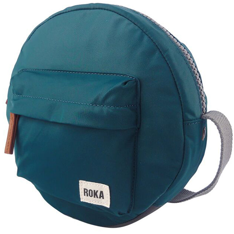 Roka Paddington (XB) Teal Bag Crossbody Shoulder Bag Vegan Sustanable Product